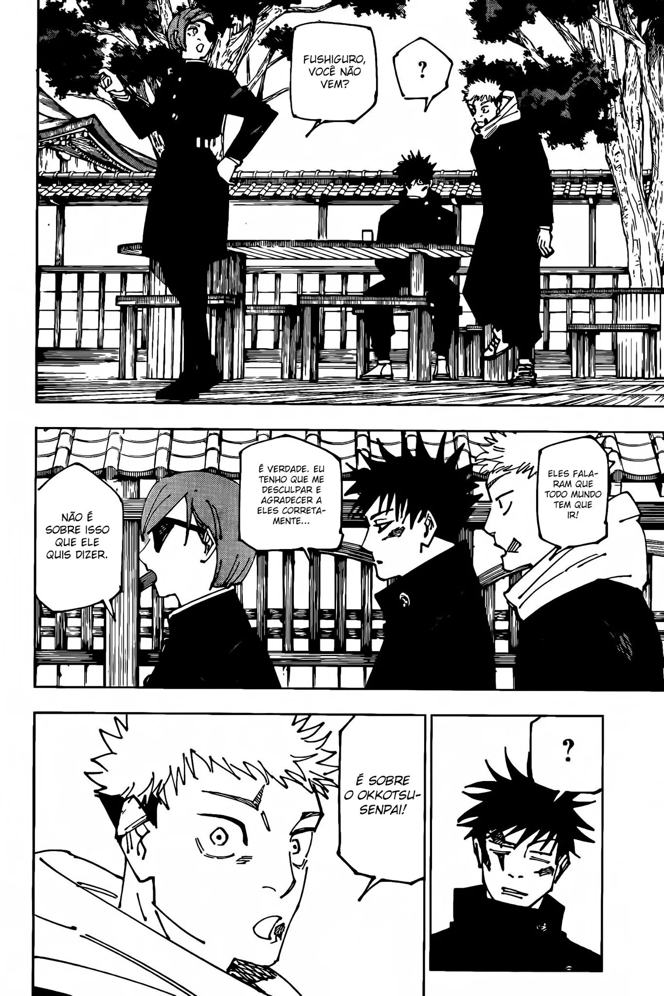 Jujutsu Kaisen — Cap. 268, pág. 18