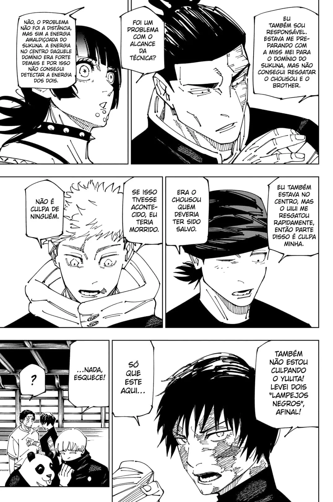 Jujutsu Kaisen — Cap. 269, pág. 8