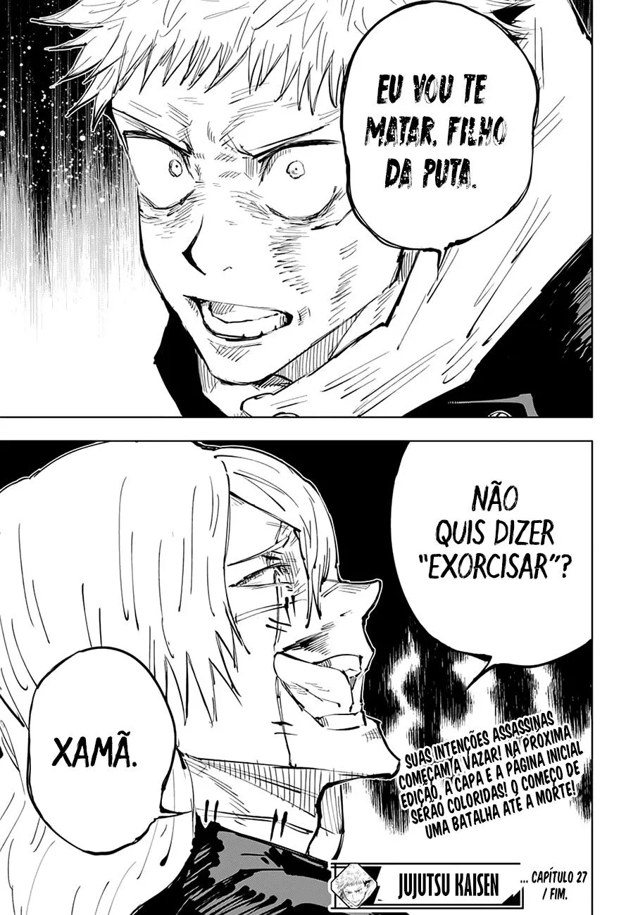Jujutsu Kaisen — Cap. 27, pág. 19