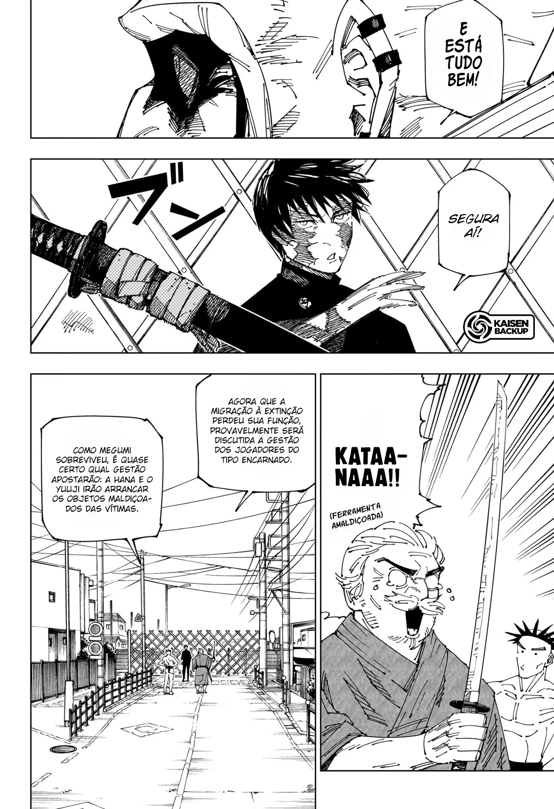 Jujutsu Kaisen — Cap. 270, pág. 4