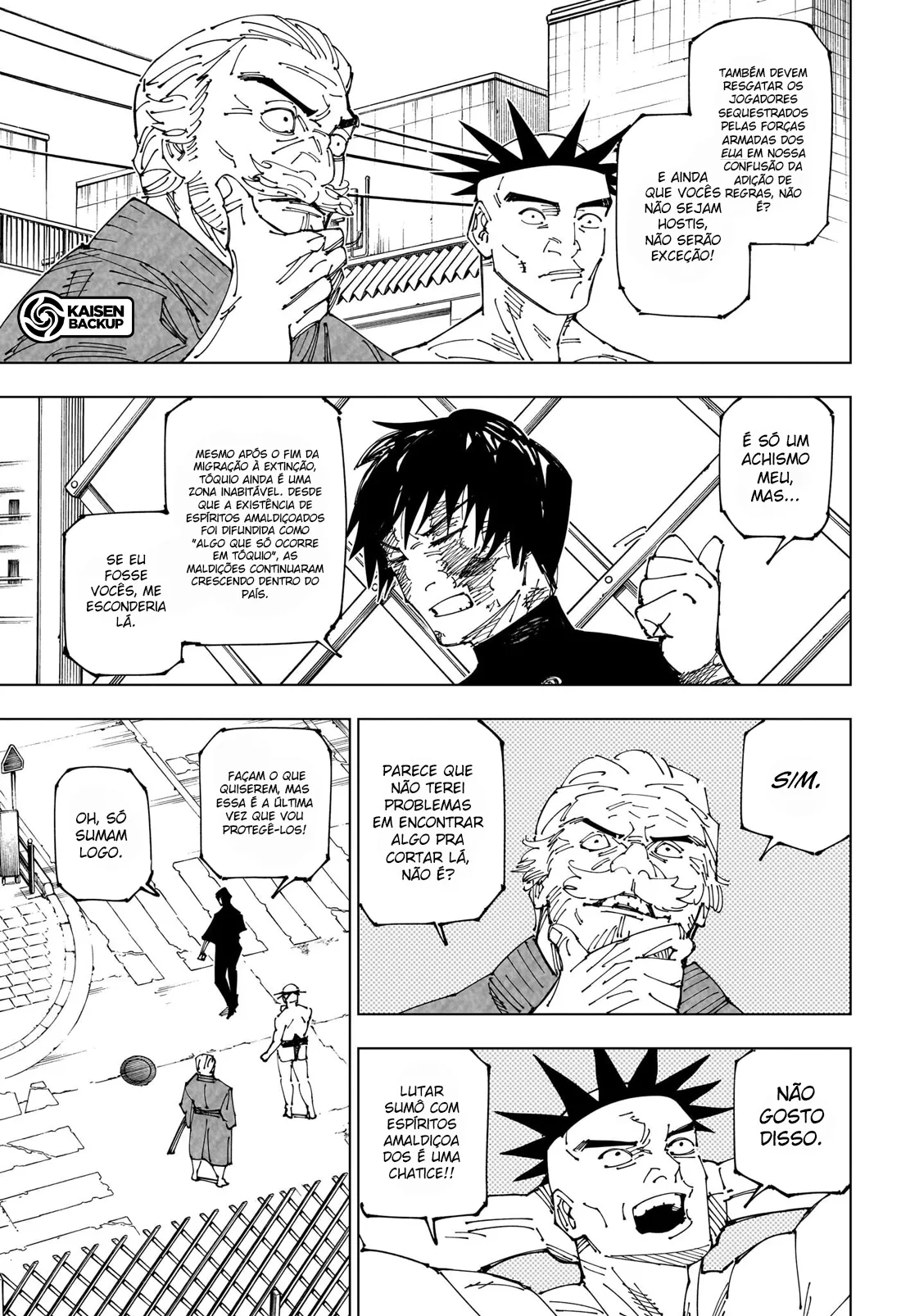 Jujutsu Kaisen — Cap. 270, pág. 5