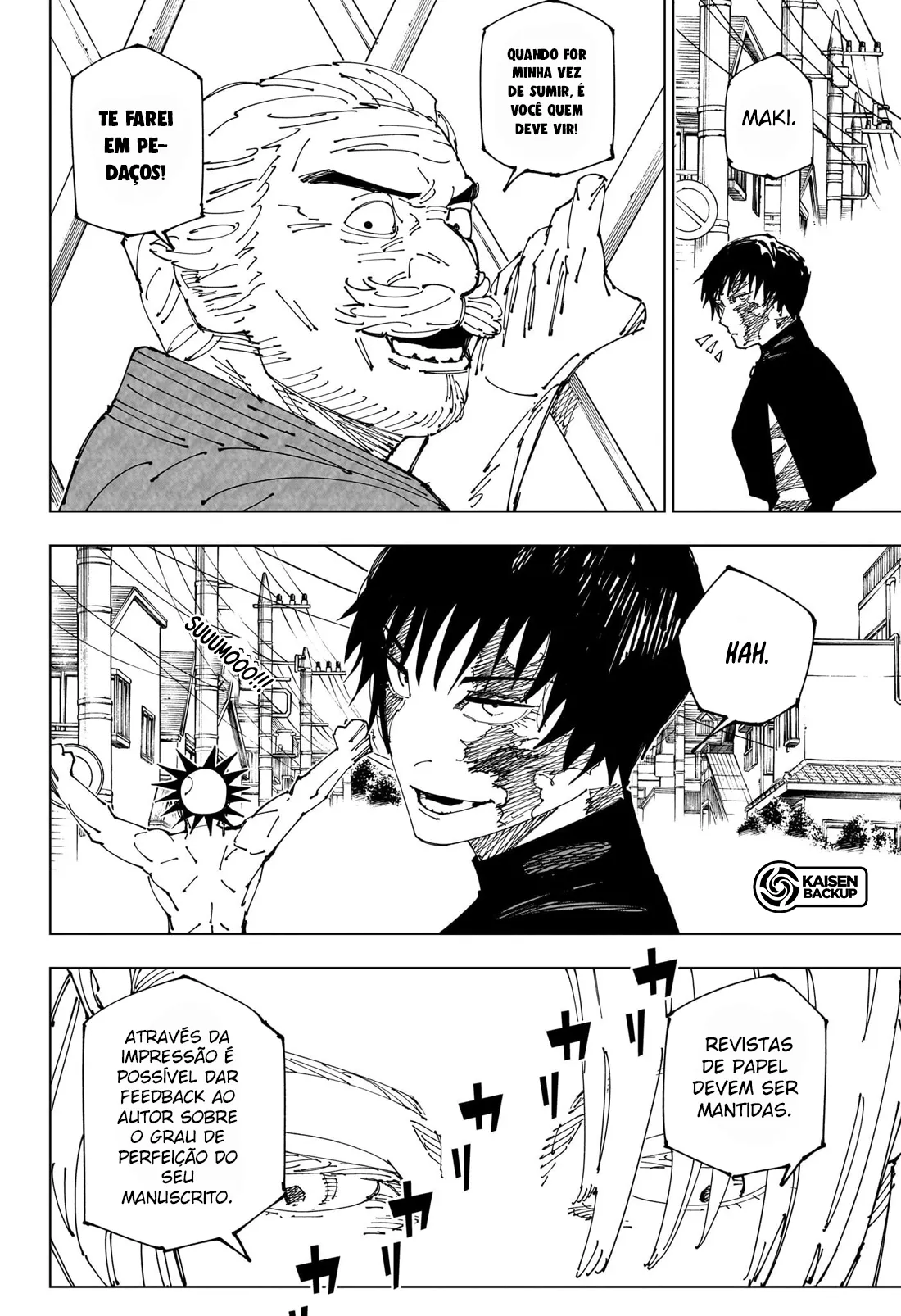Jujutsu Kaisen — Cap. 270, pág. 6