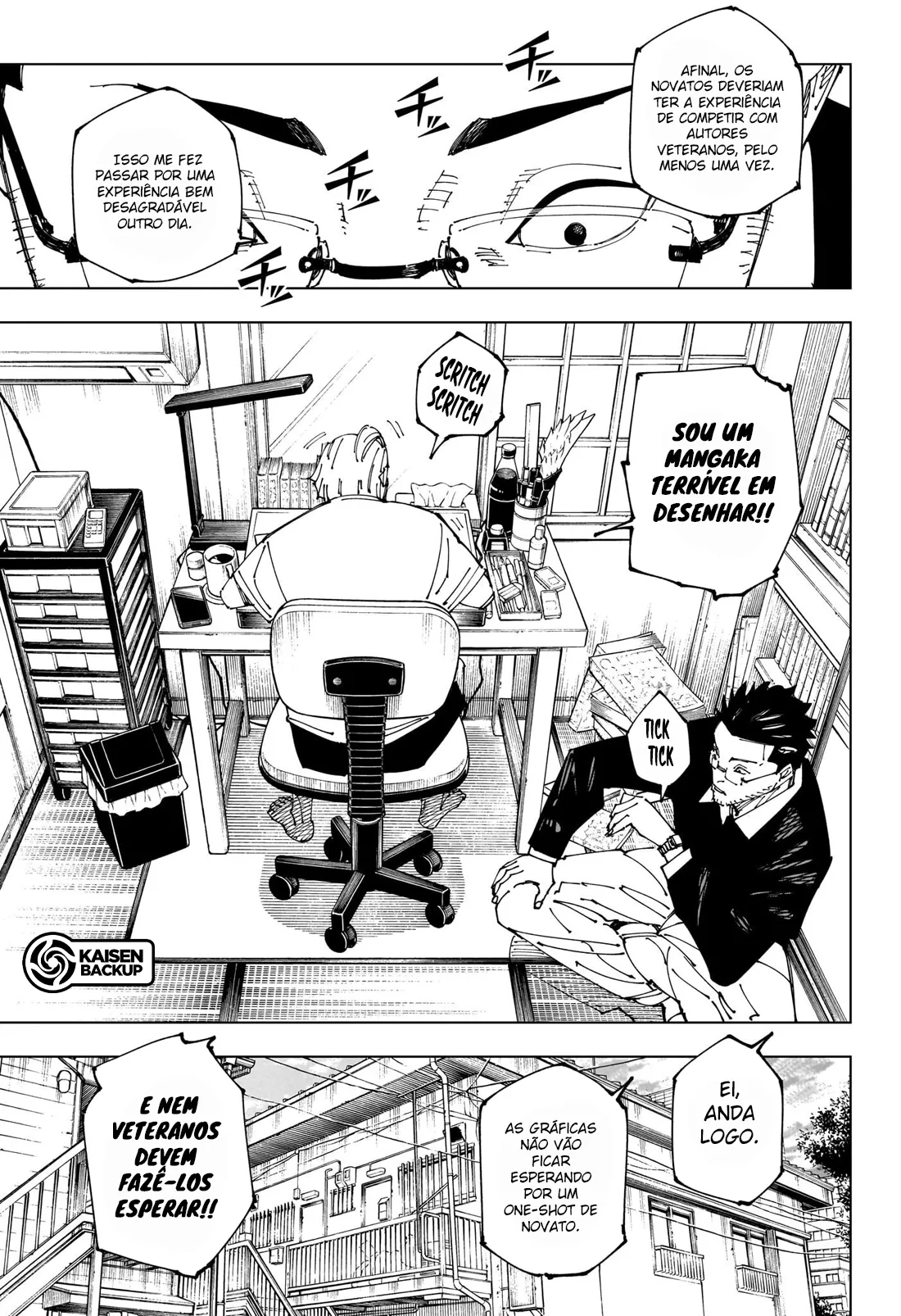 Jujutsu Kaisen — Cap. 270, pág. 7