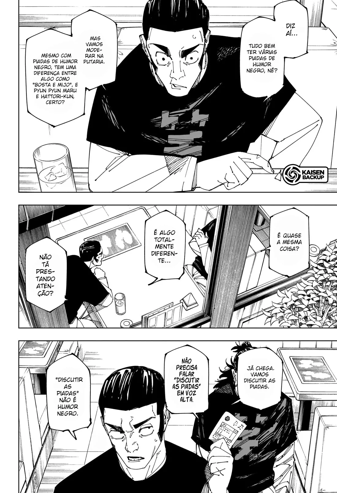 Jujutsu Kaisen — Cap. 270, pág. 8