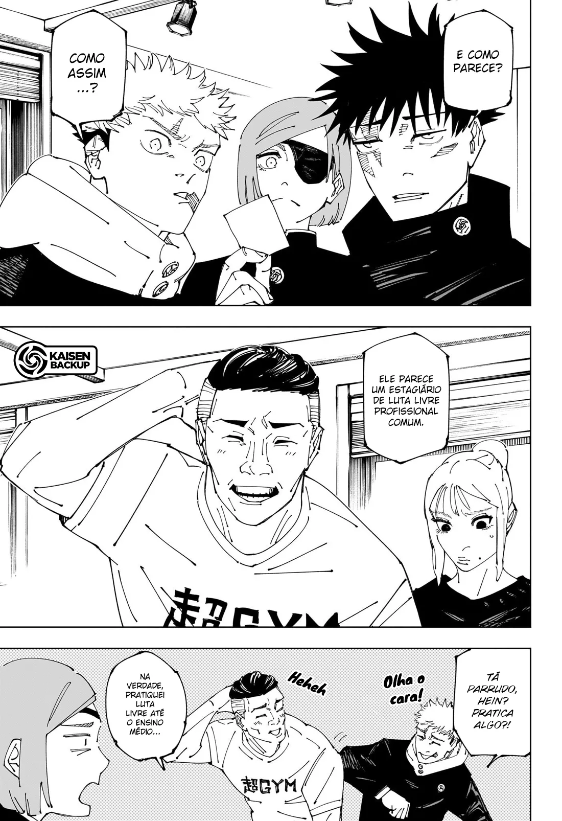 Jujutsu Kaisen — Cap. 270, pág. 17