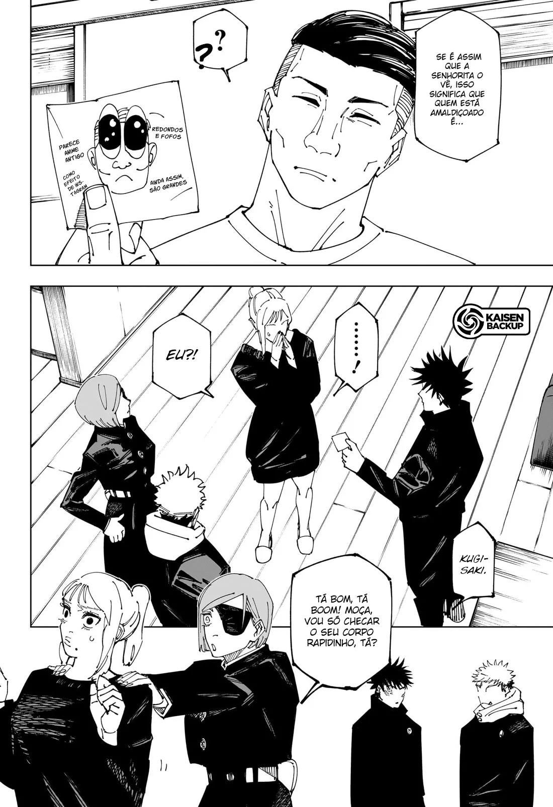 Jujutsu Kaisen — Cap. 270, pág. 18