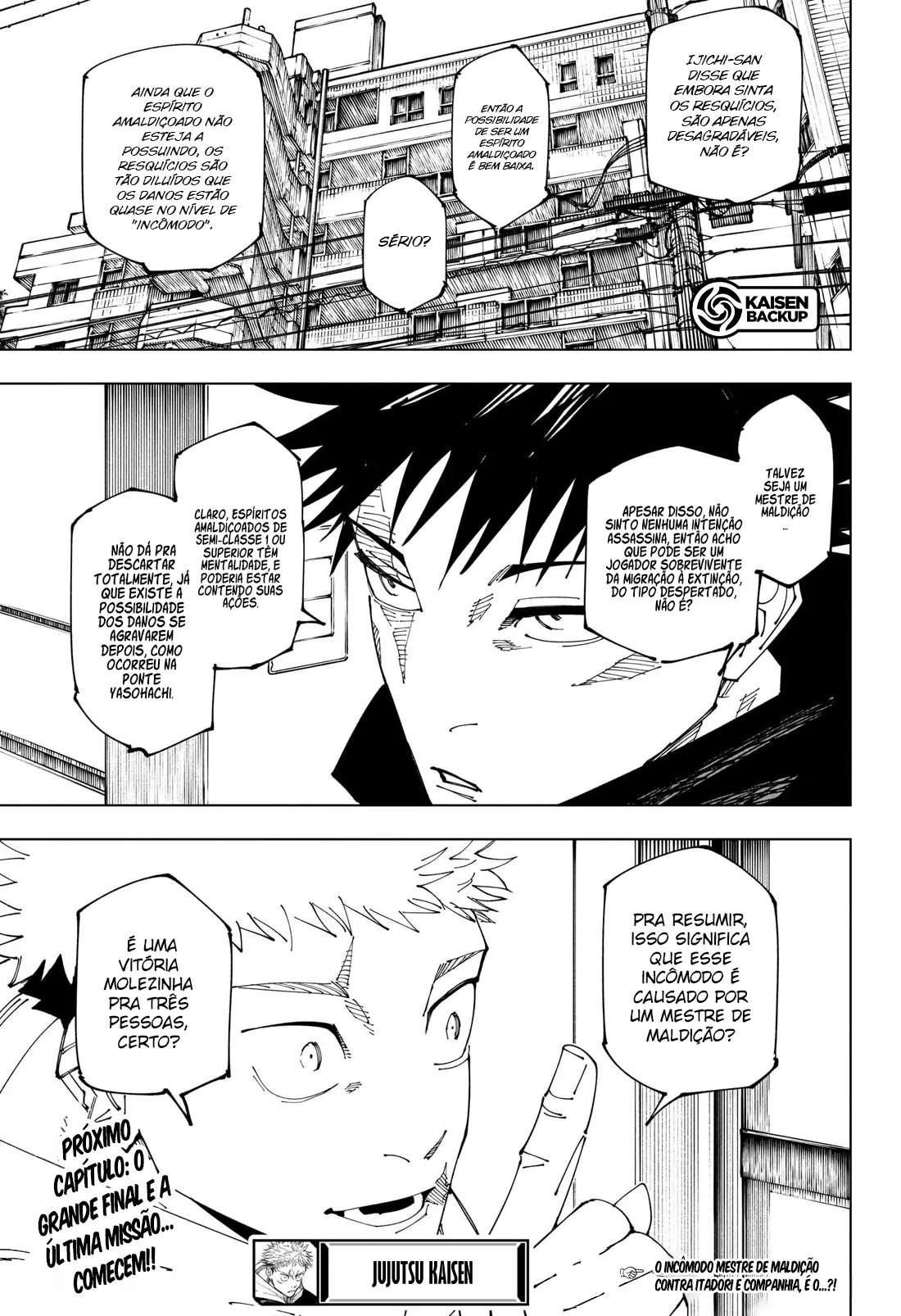 Jujutsu Kaisen — Cap. 270, pág. 19