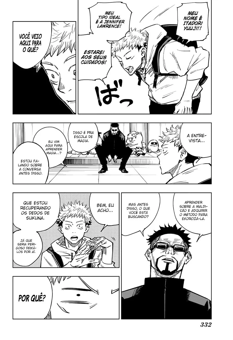 Jujutsu Kaisen — Cap. 3, pág. 8