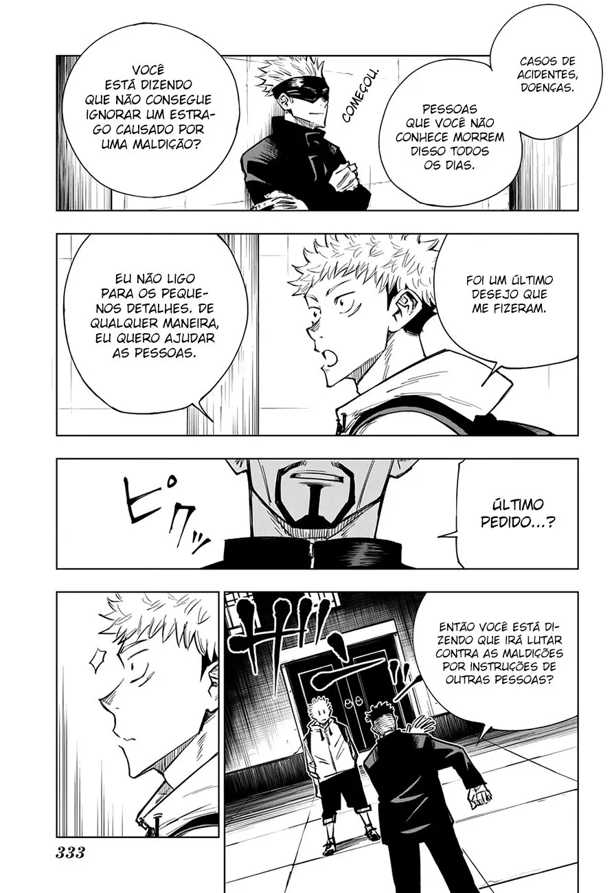 Jujutsu Kaisen — Cap. 3, pág. 9