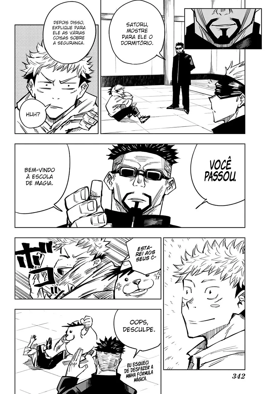 Jujutsu Kaisen — Cap. 3, pág. 18