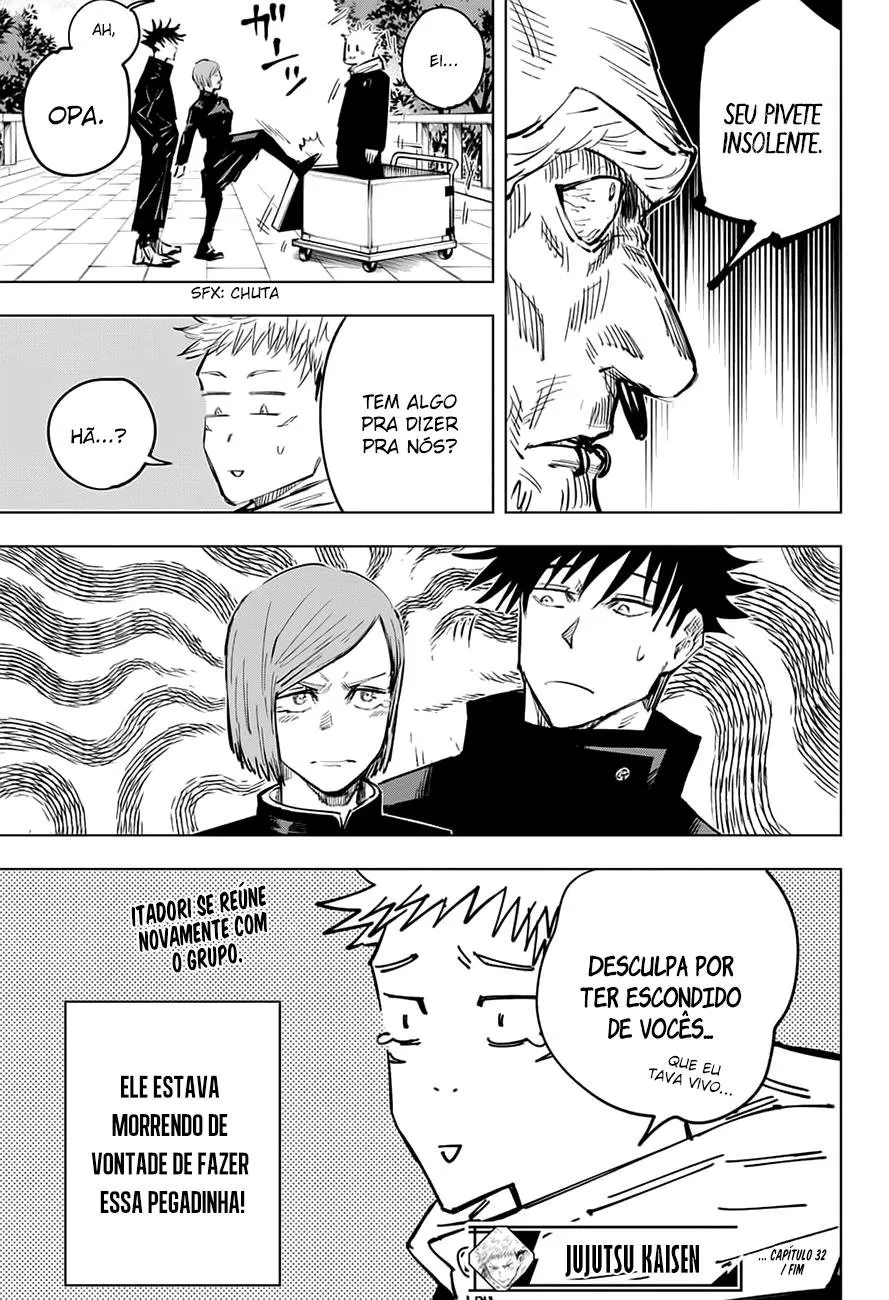 Jujutsu Kaisen — Cap. 32, pág. 20