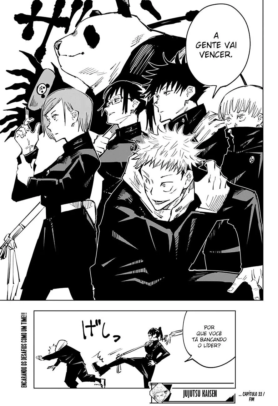 Jujutsu Kaisen — Cap. 33, pág. 19