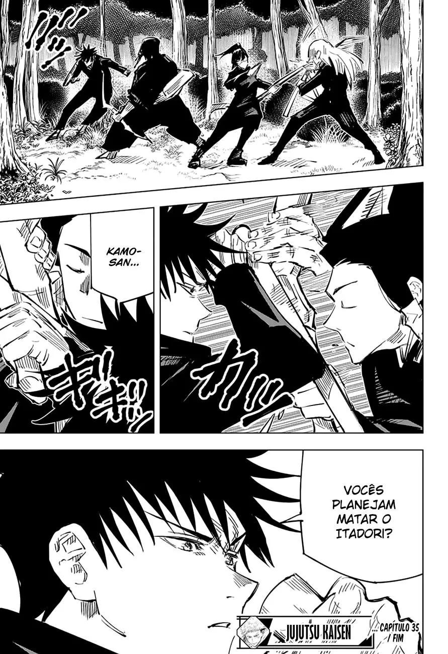 Jujutsu Kaisen — Cap. 35, pág. 20