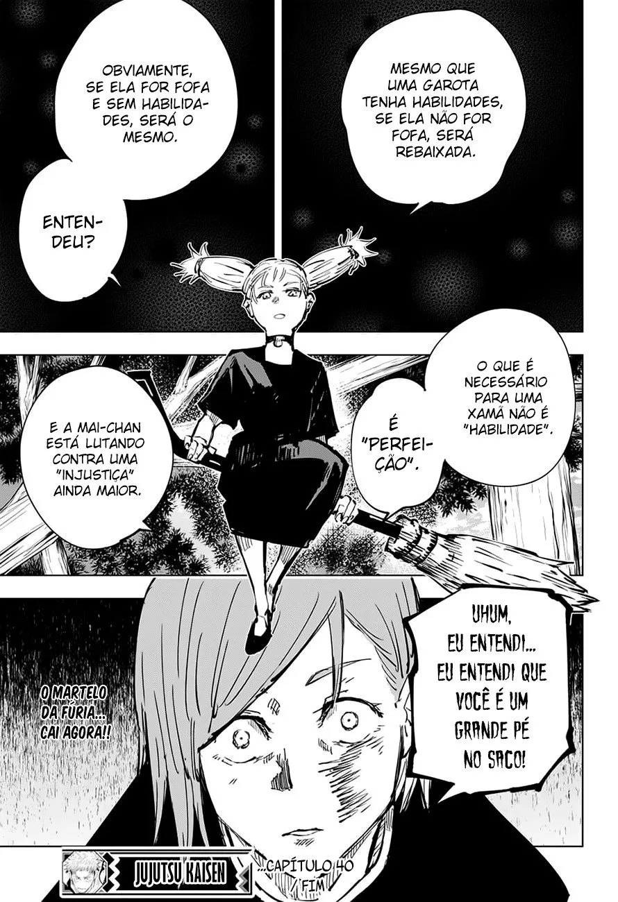 Jujutsu Kaisen — Cap. 40, pág. 20