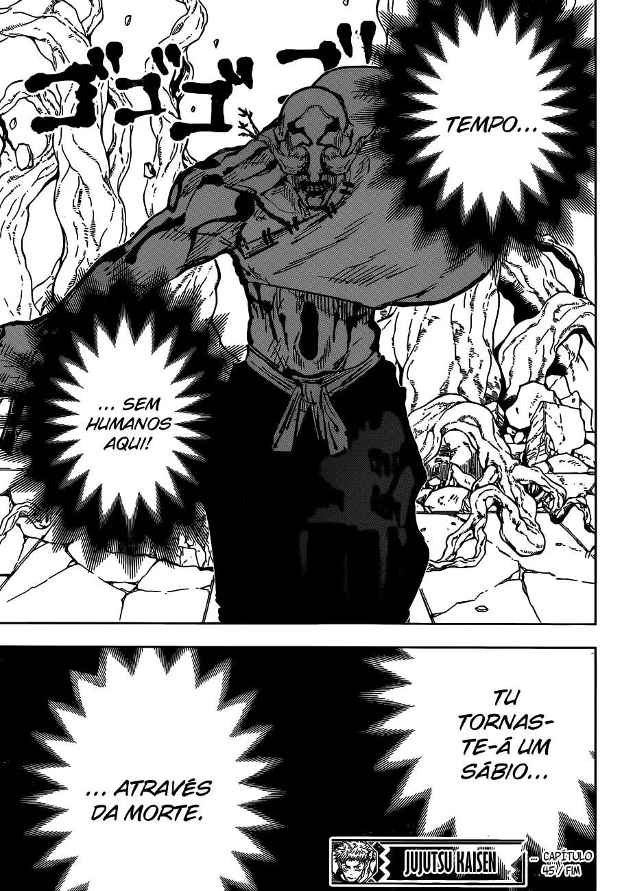 Jujutsu Kaisen — Cap. 45, pág. 18
