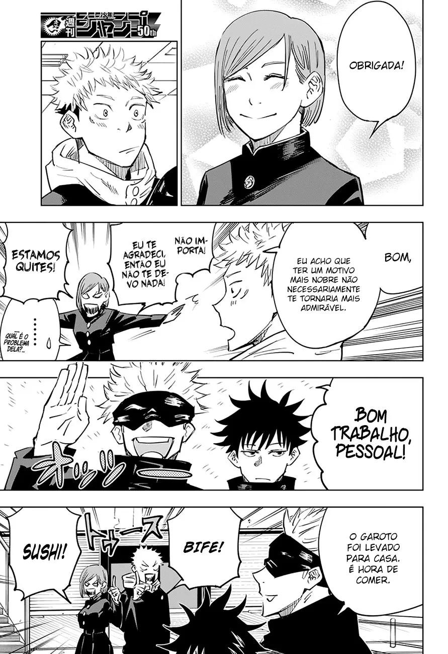 Jujutsu Kaisen — Cap. 5, pág. 18