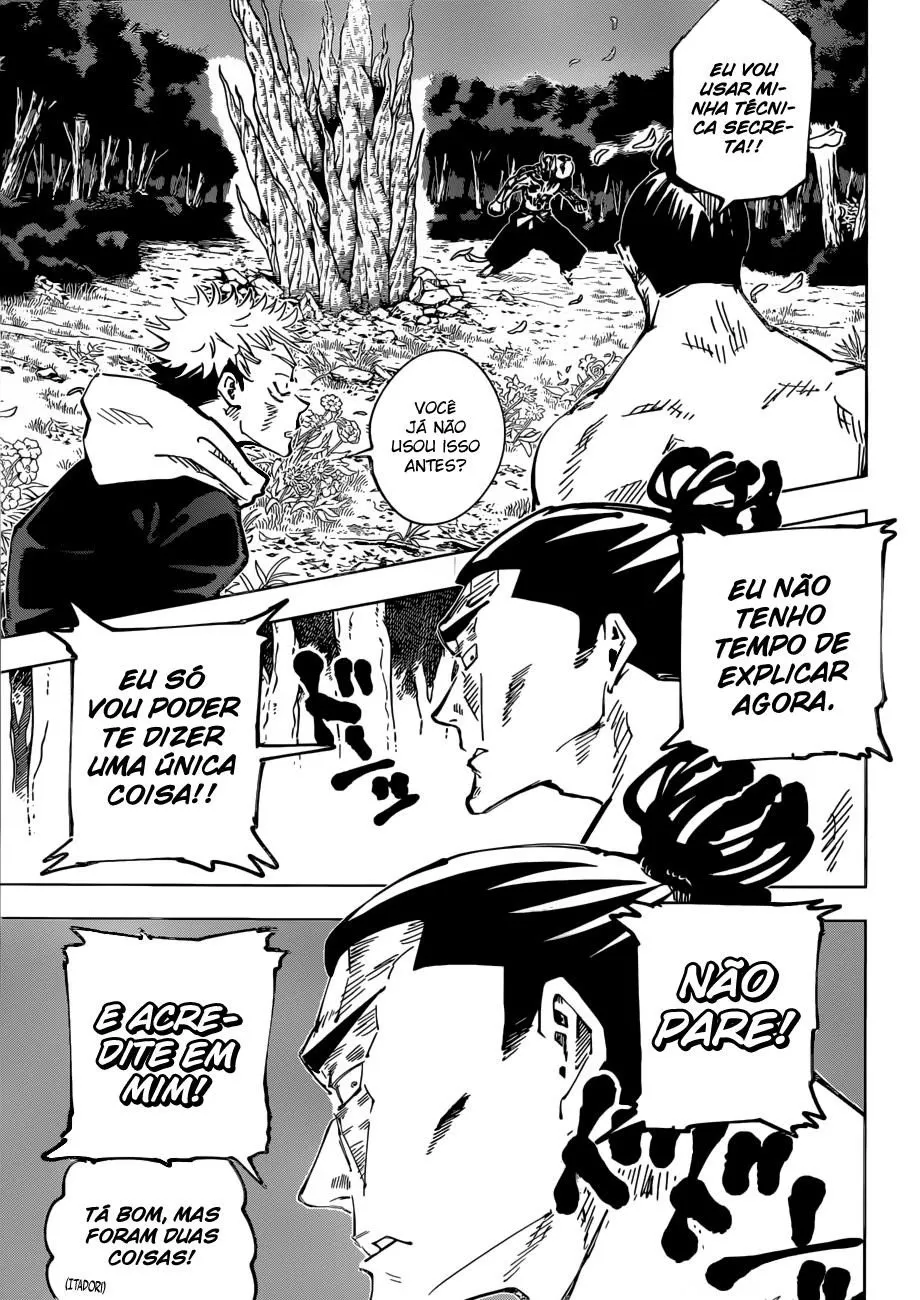 Jujutsu Kaisen — Cap. 50, pág. 4