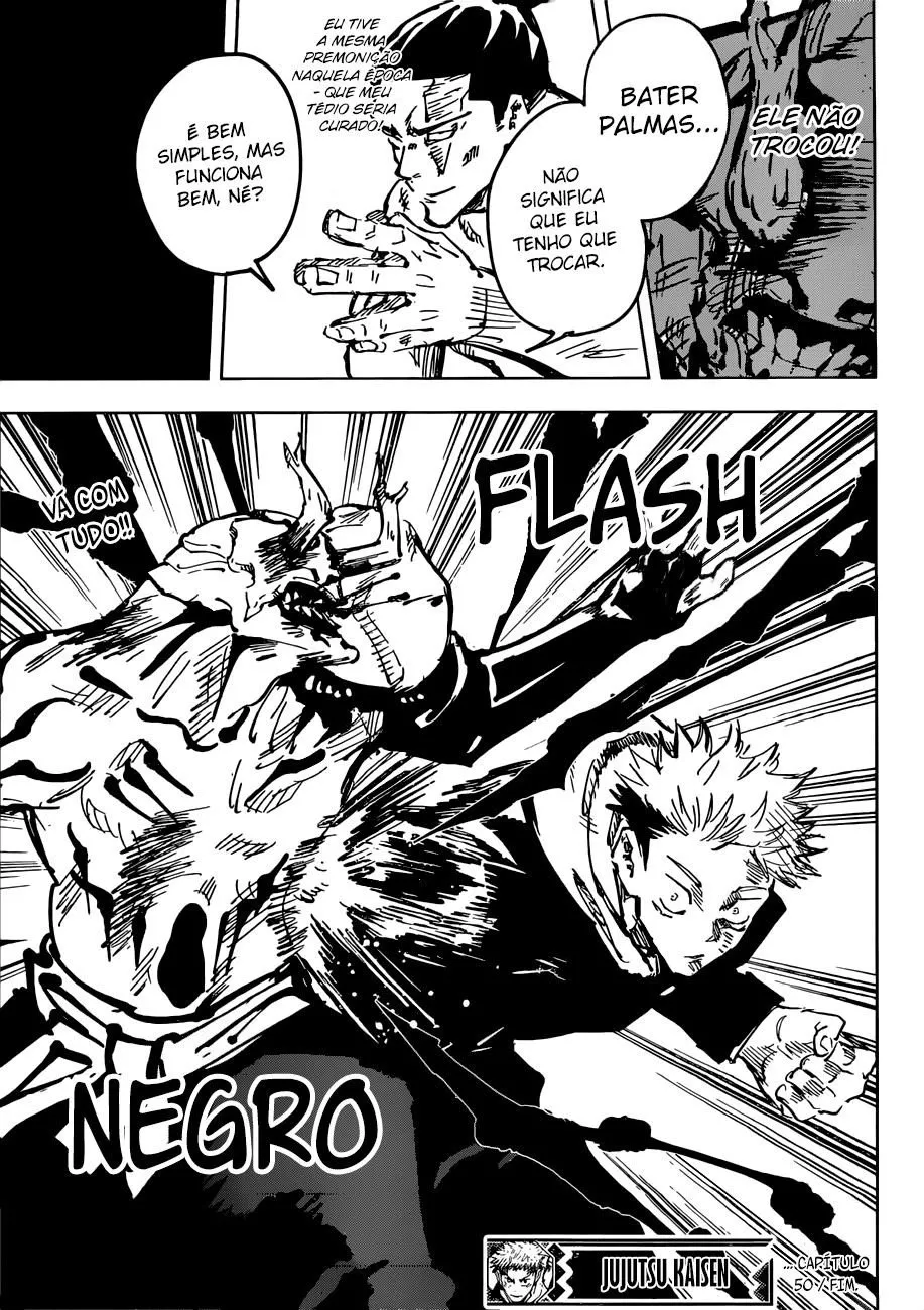 Jujutsu Kaisen — Cap. 50, pág. 18