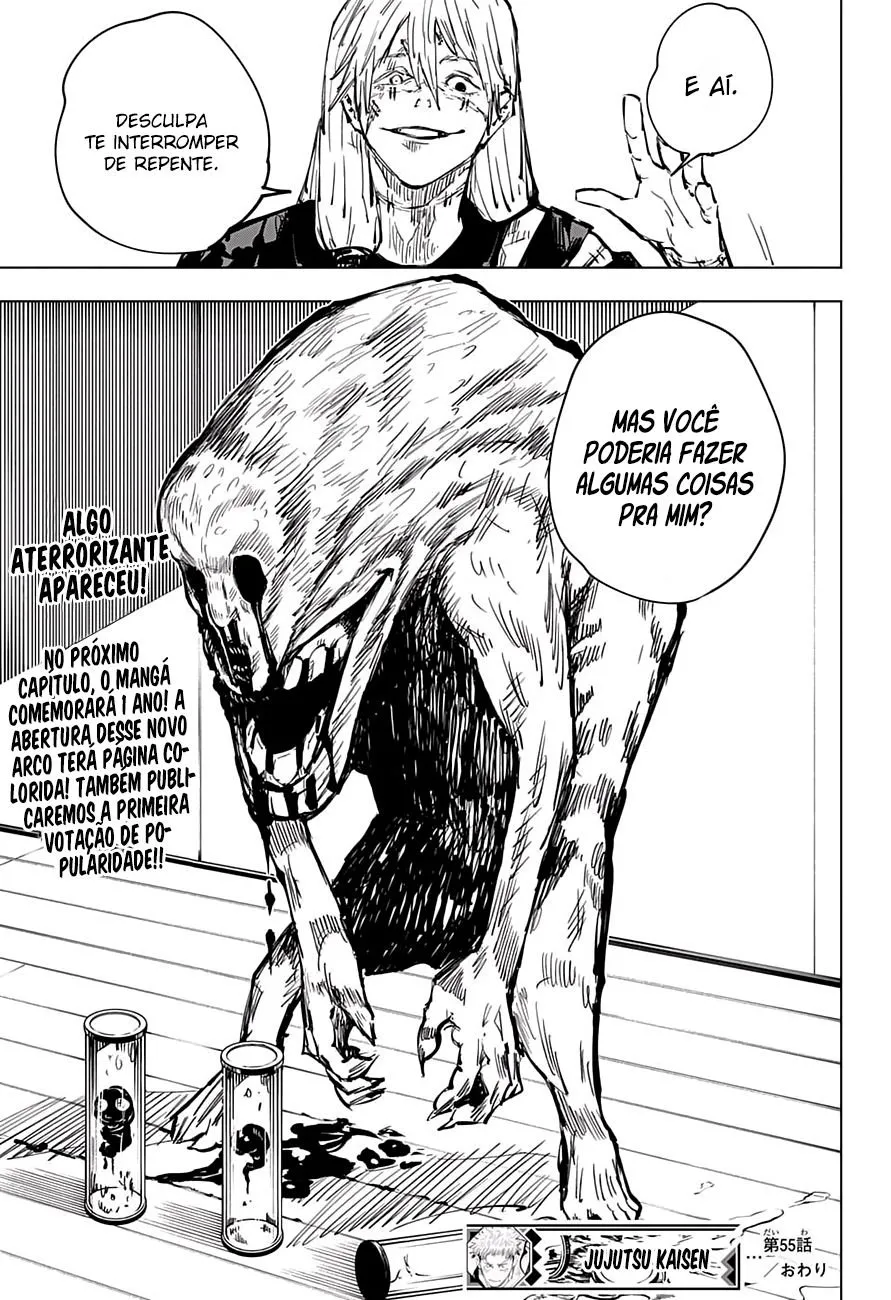 Jujutsu Kaisen — Cap. 55, pág. 20
