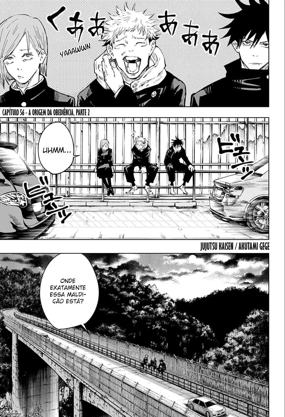 Jujutsu Kaisen — Cap. 56, pág. 3