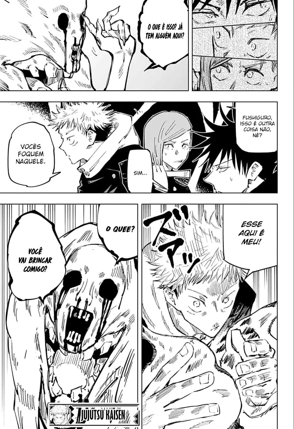 Jujutsu Kaisen — Cap. 56, pág. 21
