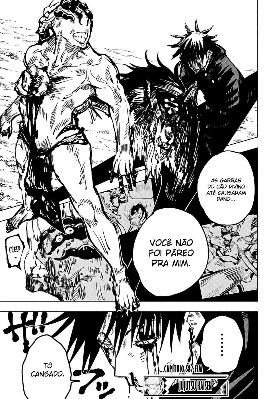 Jujutsu Kaisen — Cap. 58, pág. 22