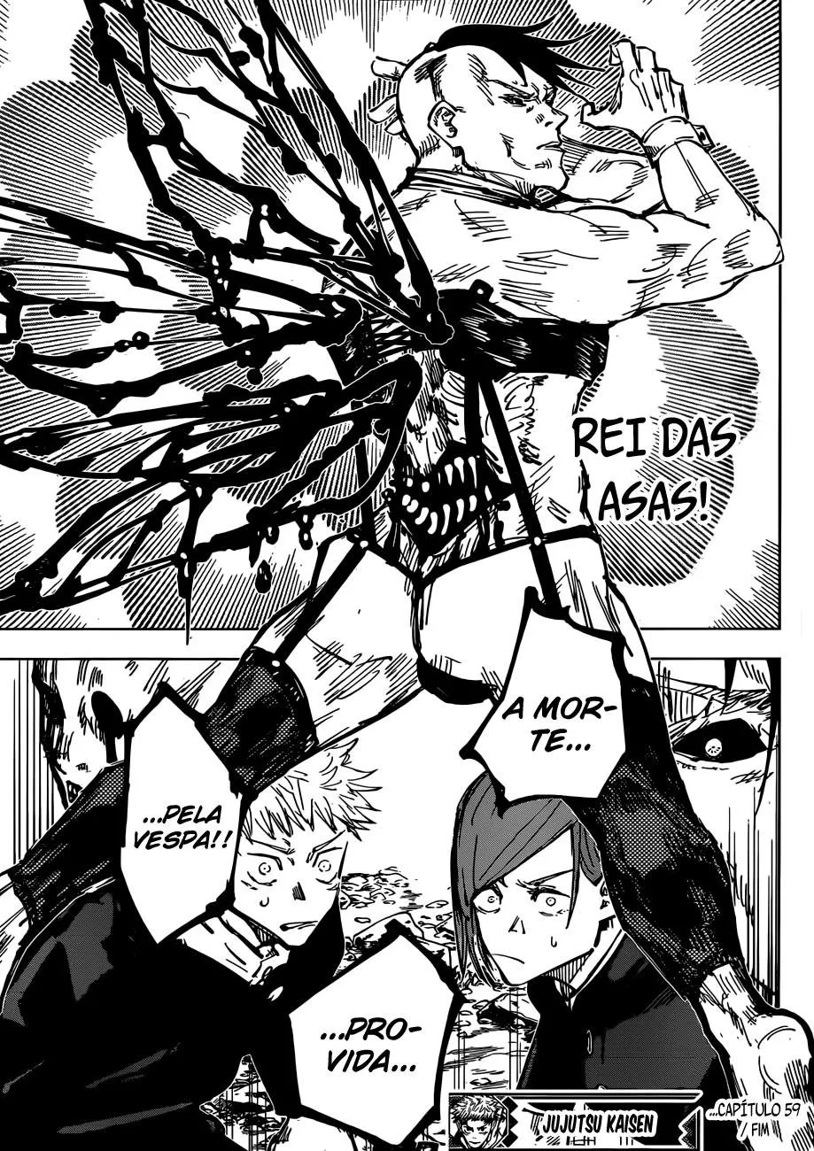 Jujutsu Kaisen — Cap. 59, pág. 20