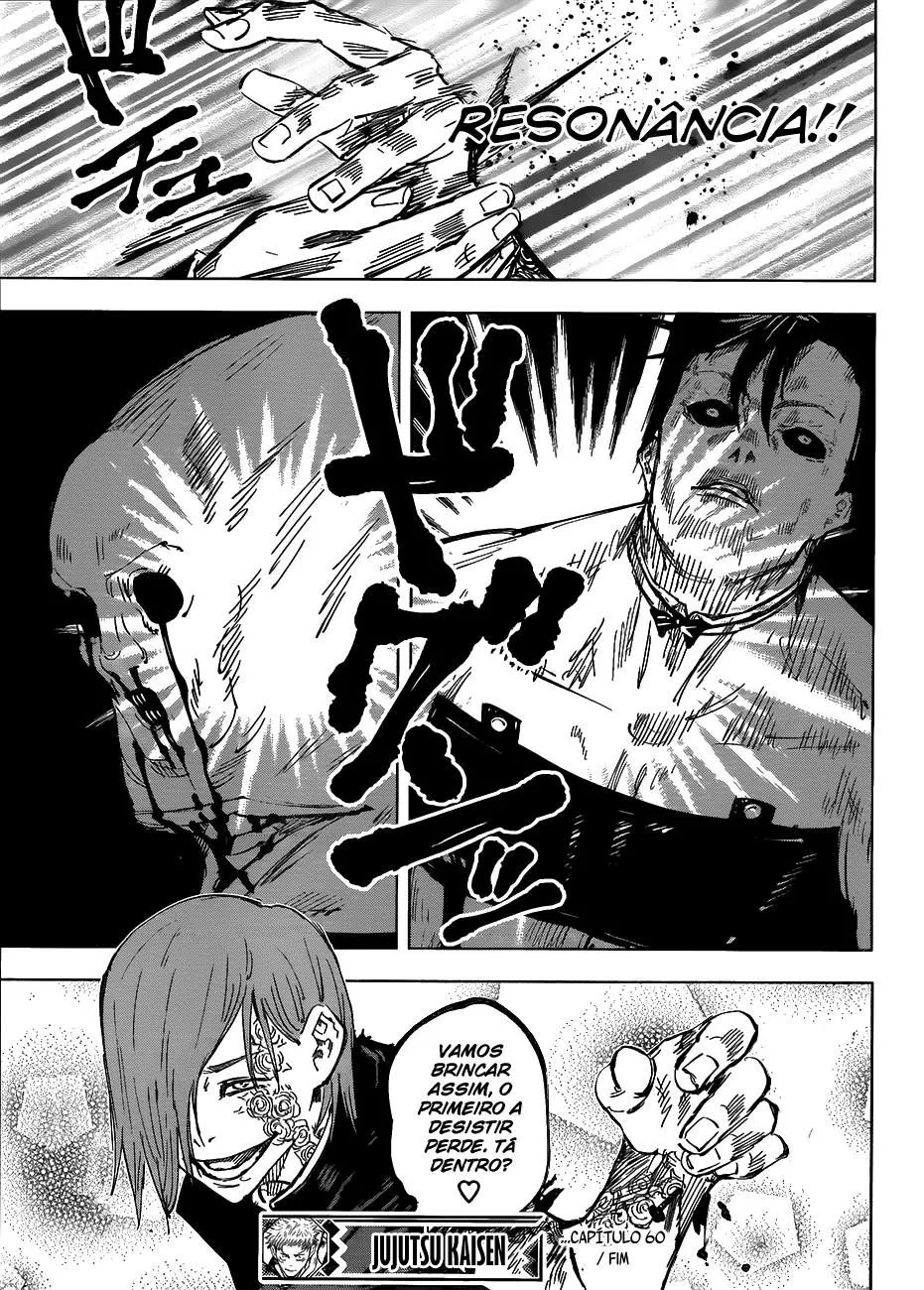 Jujutsu Kaisen — Cap. 60, pág. 18