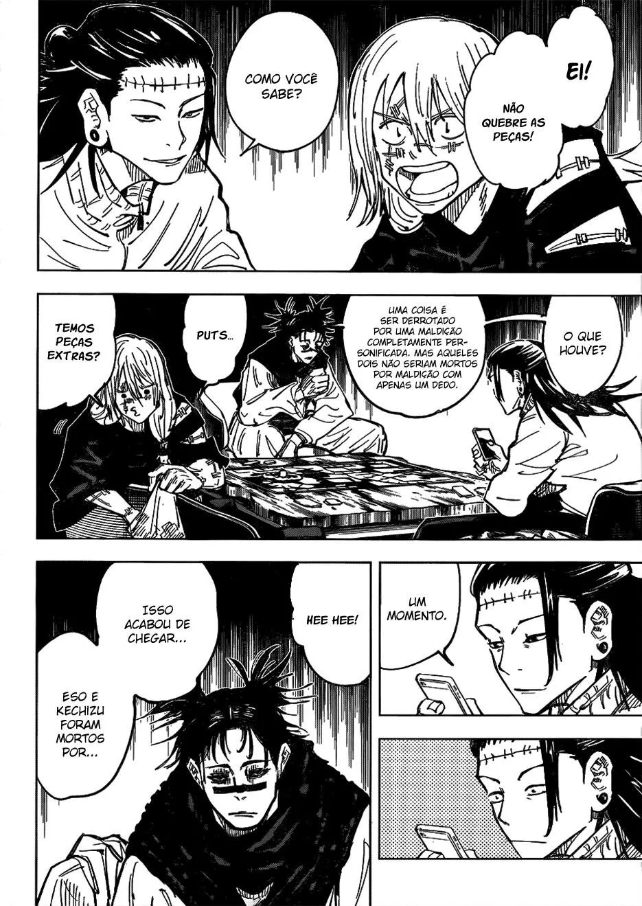 Jujutsu Kaisen — Cap. 62, pág. 18