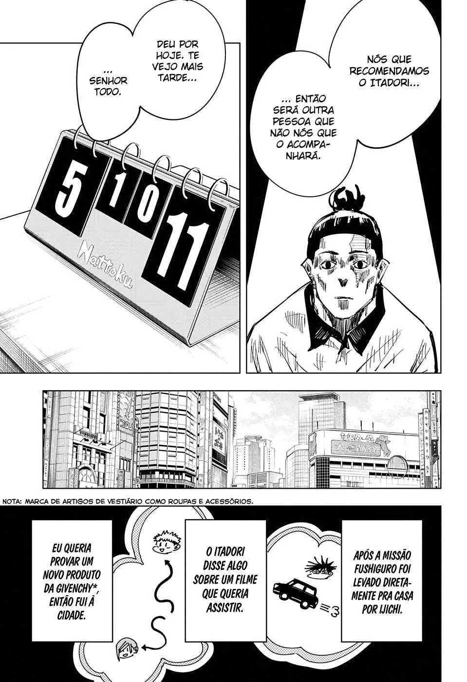 Jujutsu Kaisen — Cap. 64, pág. 6