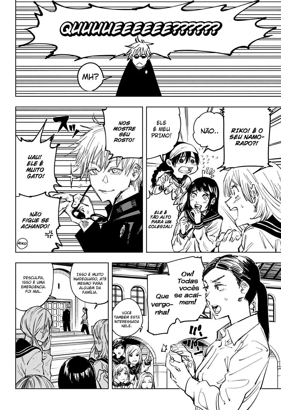 Jujutsu Kaisen — Cap. 69, pág. 3