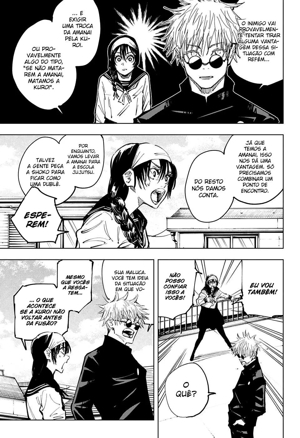 Jujutsu Kaisen — Cap. 70, pág. 4