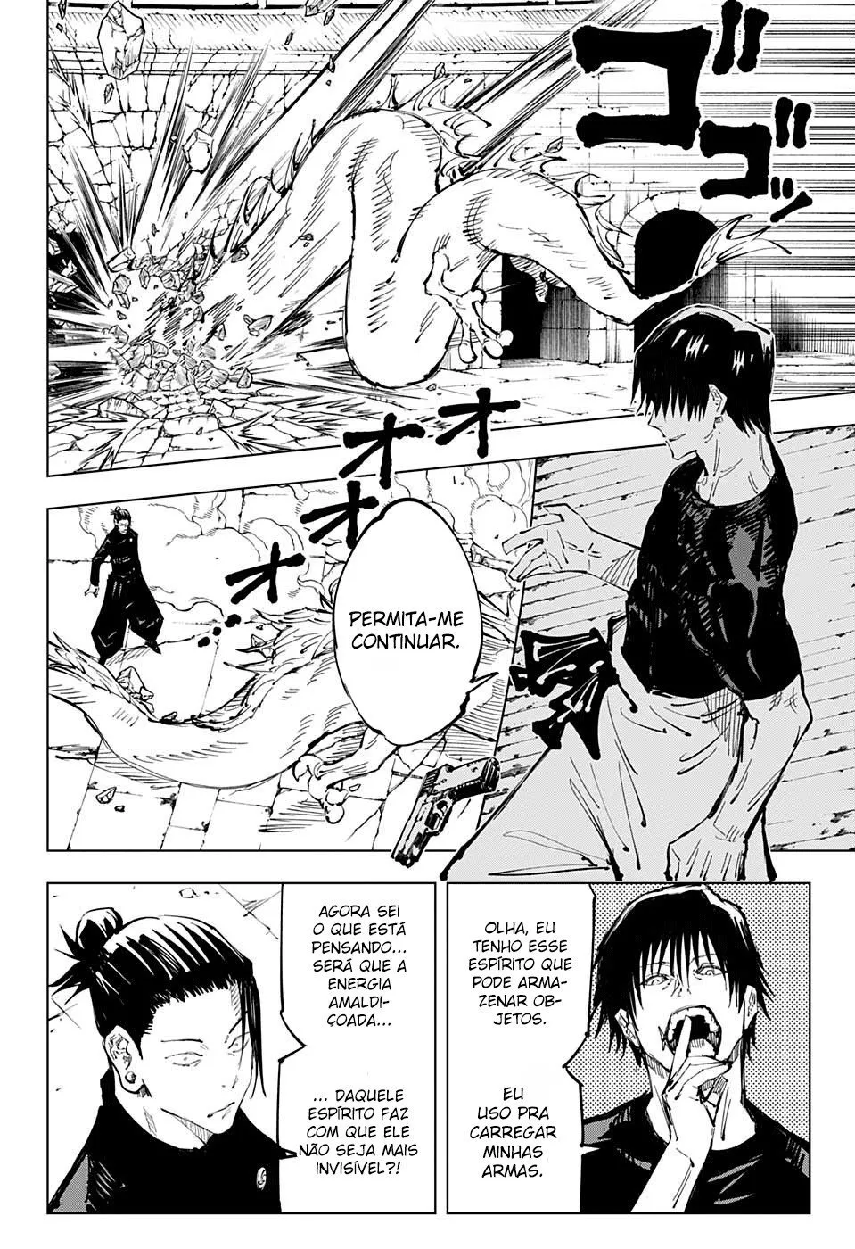 Jujutsu Kaisen — Cap. 73, pág. 4