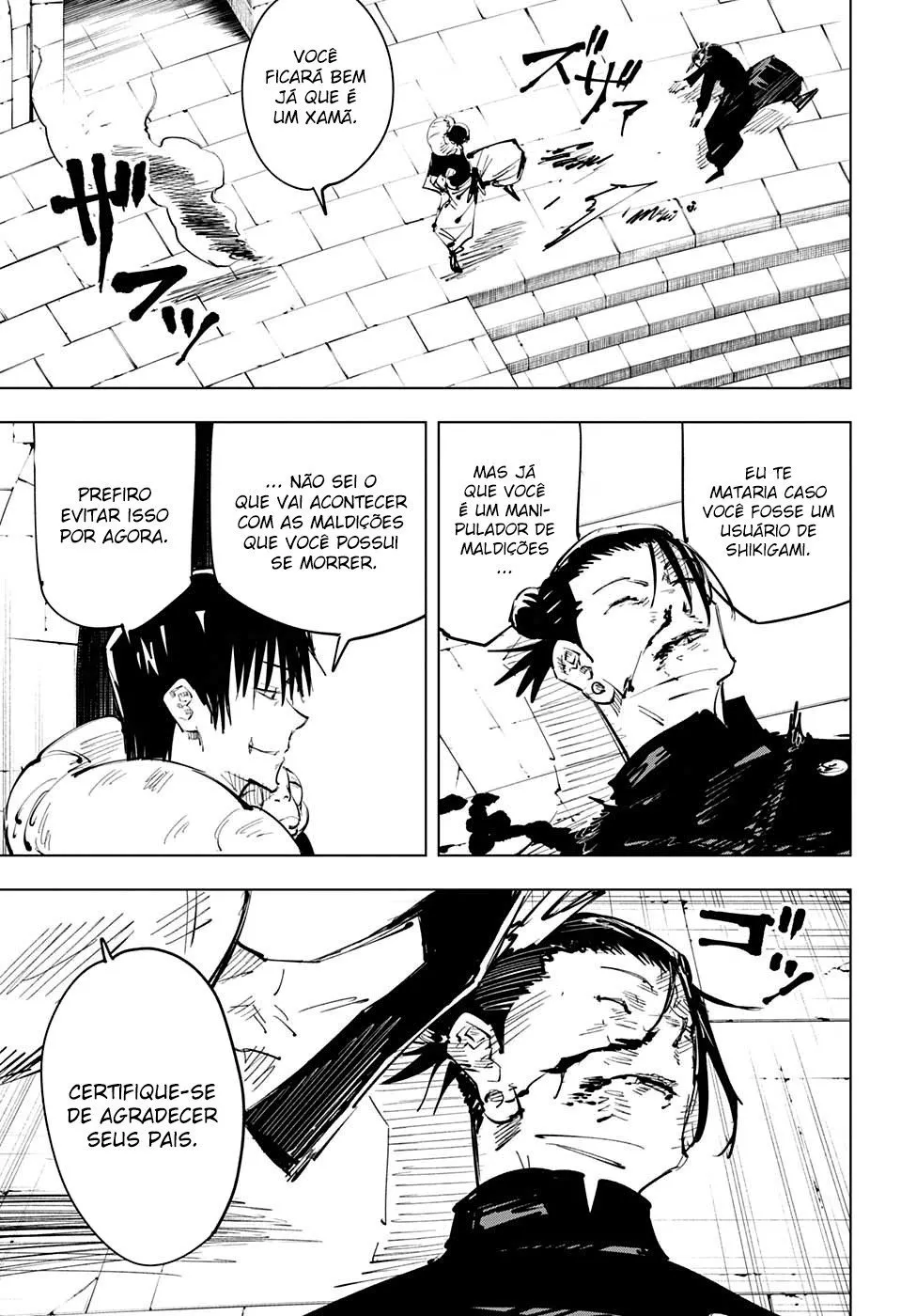 Jujutsu Kaisen — Cap. 73, pág. 17