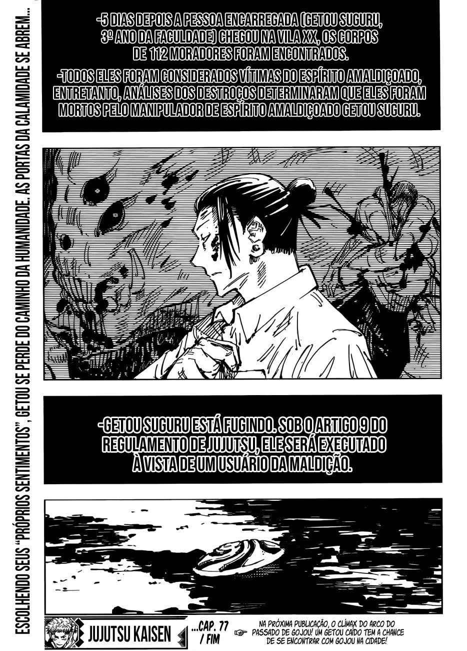 Jujutsu Kaisen — Cap. 77, pág. 22