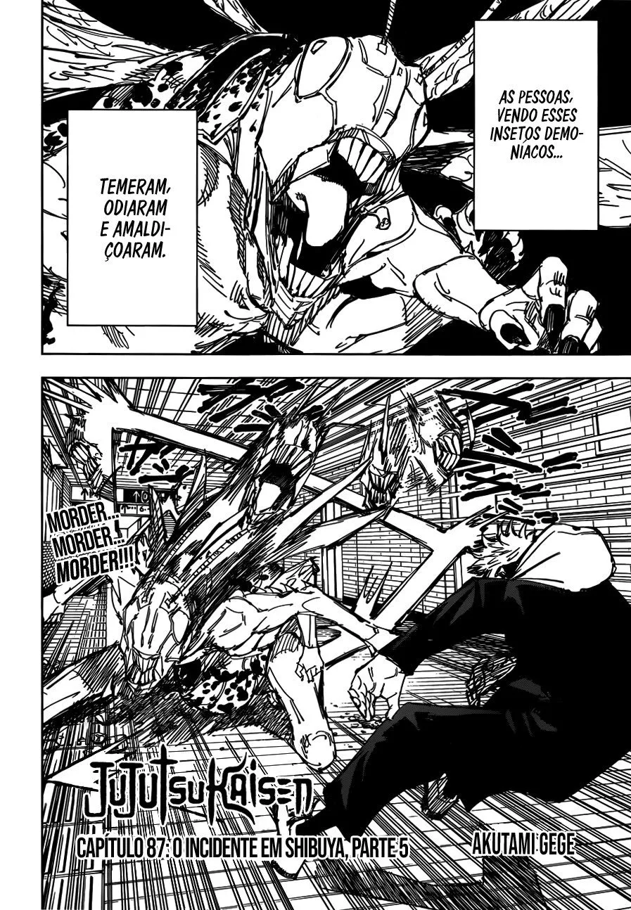 Jujutsu Kaisen — Cap. 87, pág. 3