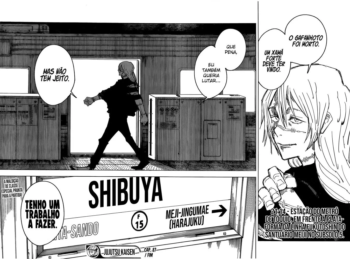 Jujutsu Kaisen — Cap. 87, pág. 19