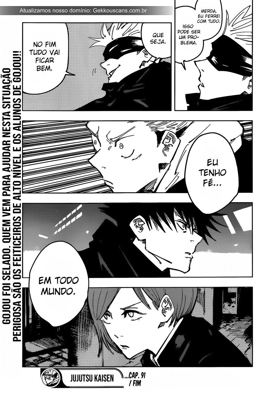 Jujutsu Kaisen — Cap. 91, pág. 20