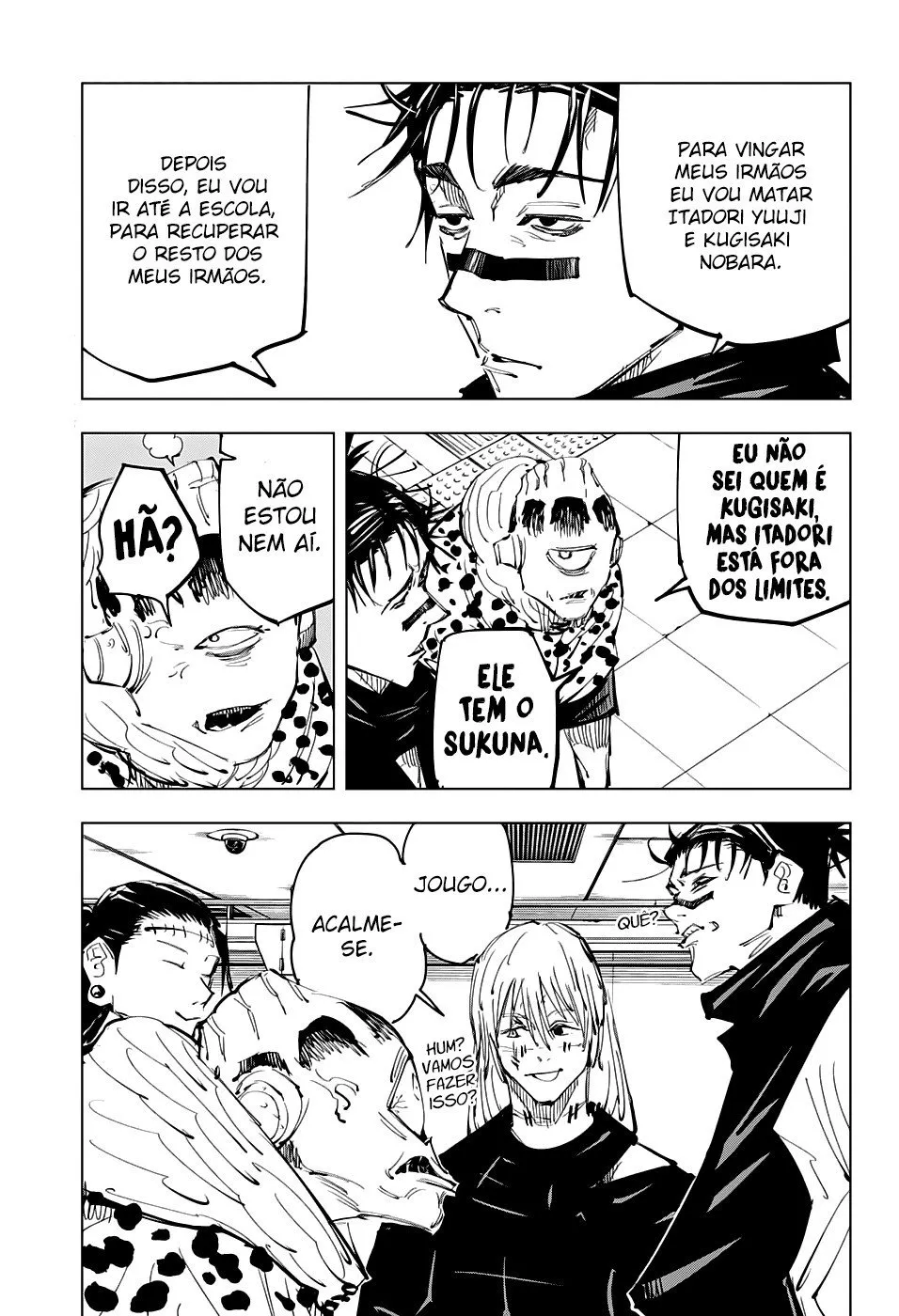 Jujutsu Kaisen — Cap. 92, pág. 18