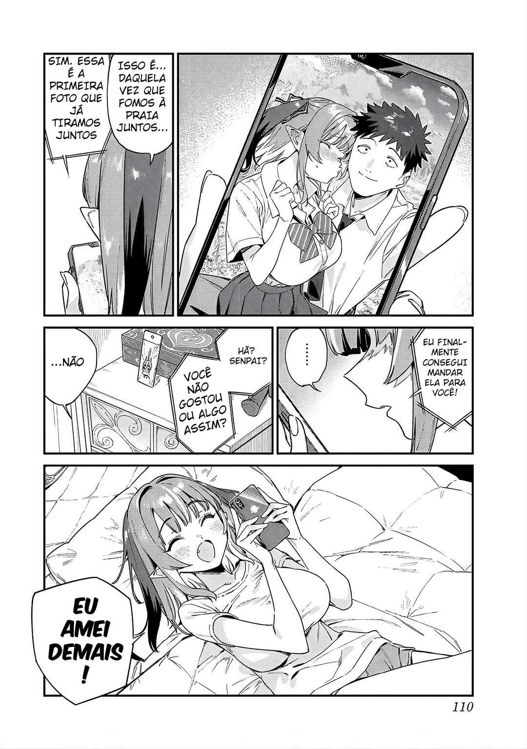 Kanan-Sama Wa Akumade Choroi — Cap. 107, pág. 8