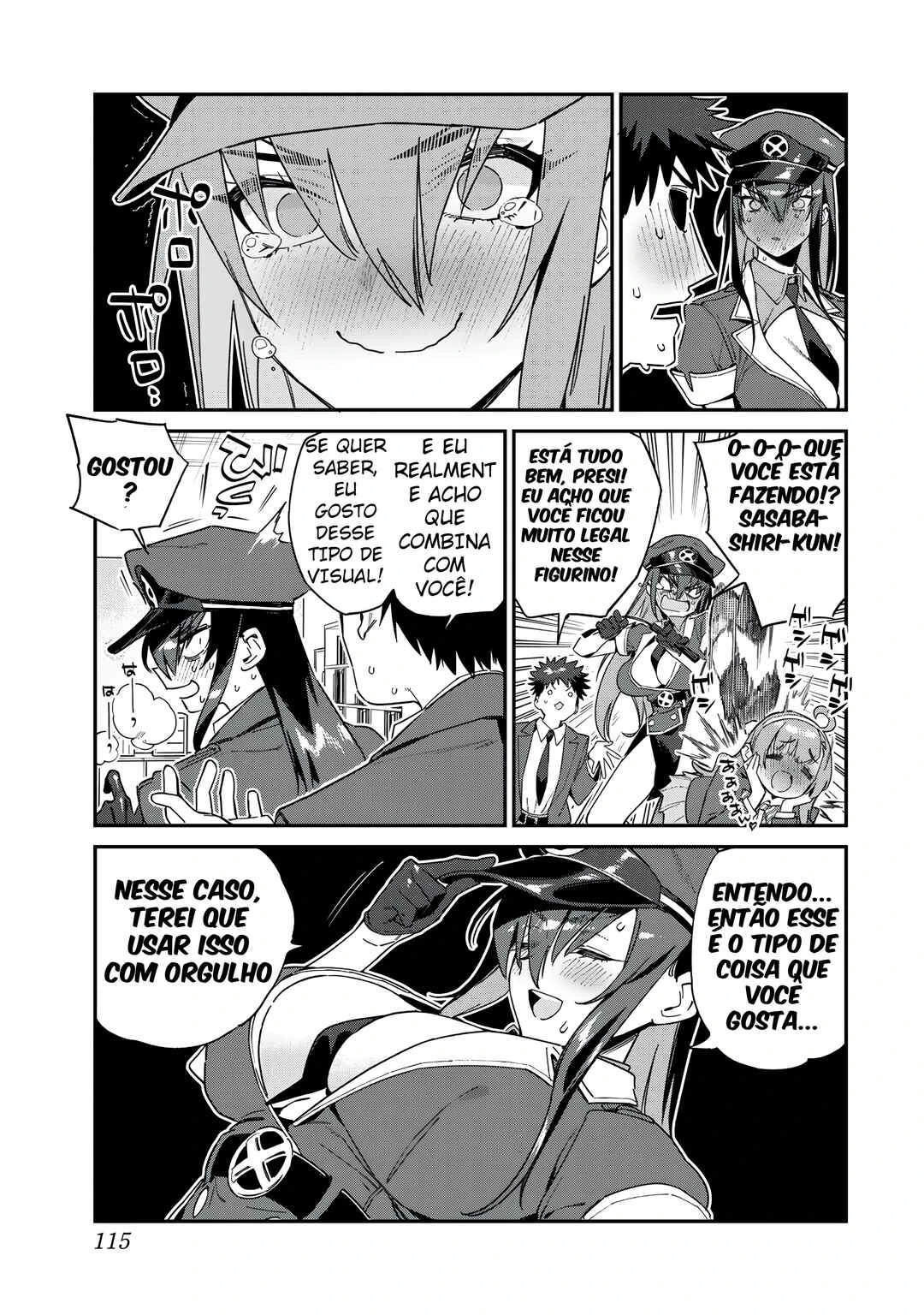 Kanan-Sama Wa Akumade Choroi — Cap. 108, pág. 3