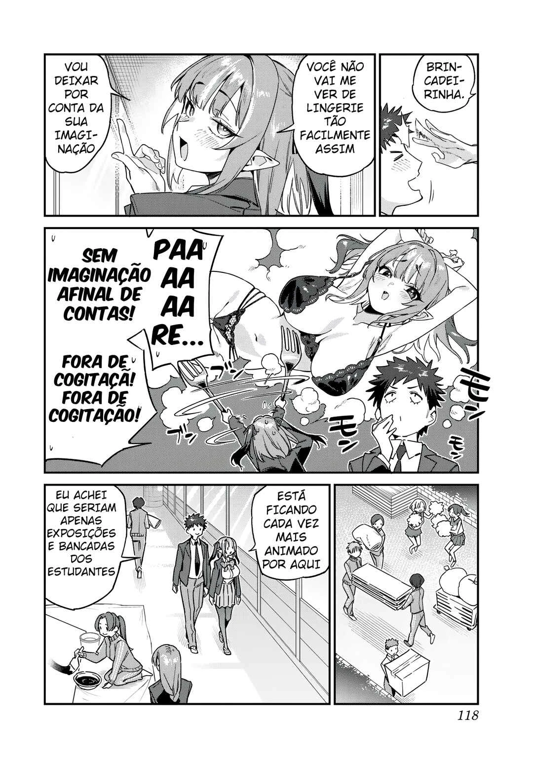 Kanan-Sama Wa Akumade Choroi — Cap. 108, pág. 6