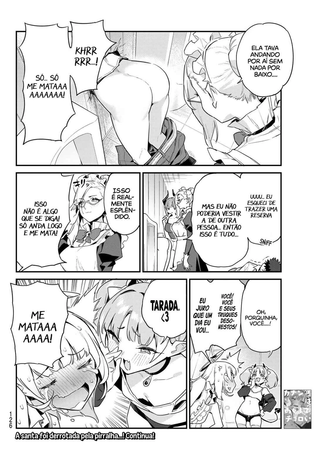 Kanan-Sama Wa Akumade Choroi — Cap. 44, pág. 9