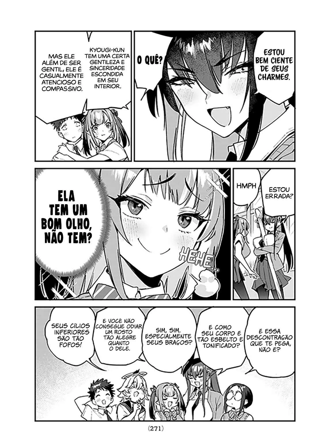 Kanan-Sama Wa Akumade Choroi — Cap. 81, pág. 6