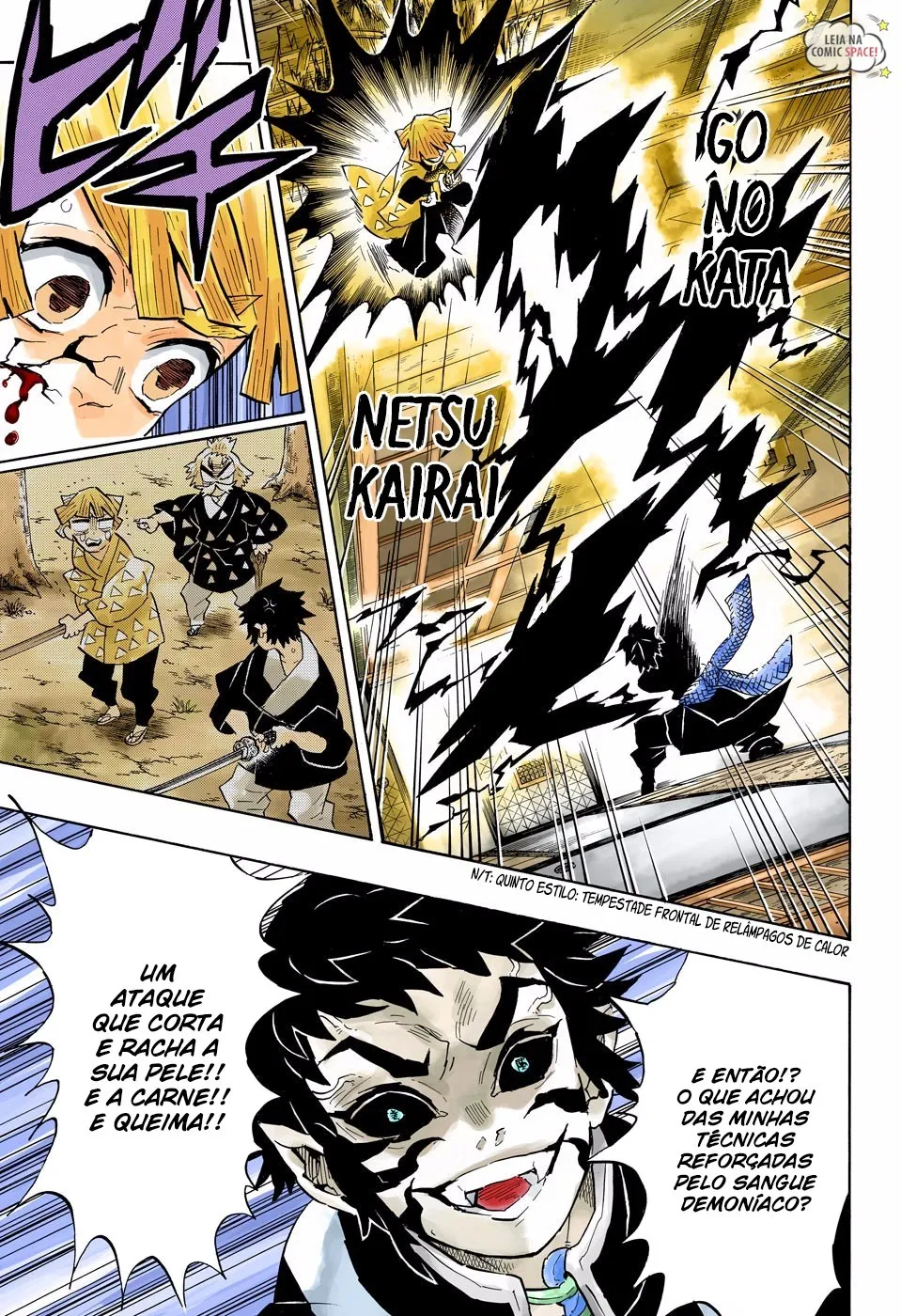Kimetsu no Yaiba — Cap. 145, pág. 10
