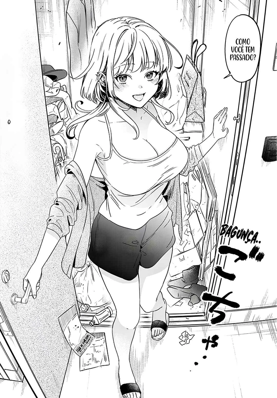Kuse Tsuyo Kanojo wa Toko ni Izanau — Cap. 1, pág. 6