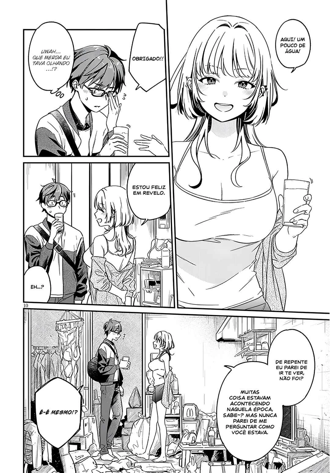 Kuse Tsuyo Kanojo wa Toko ni Izanau — Cap. 1, pág. 10