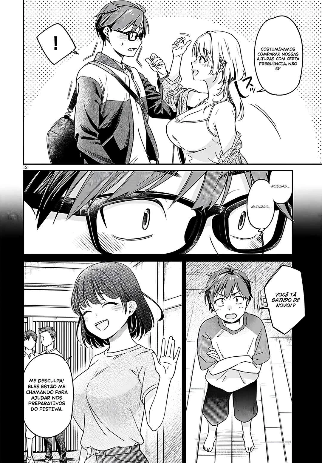 Kuse Tsuyo Kanojo wa Toko ni Izanau — Cap. 1, pág. 12