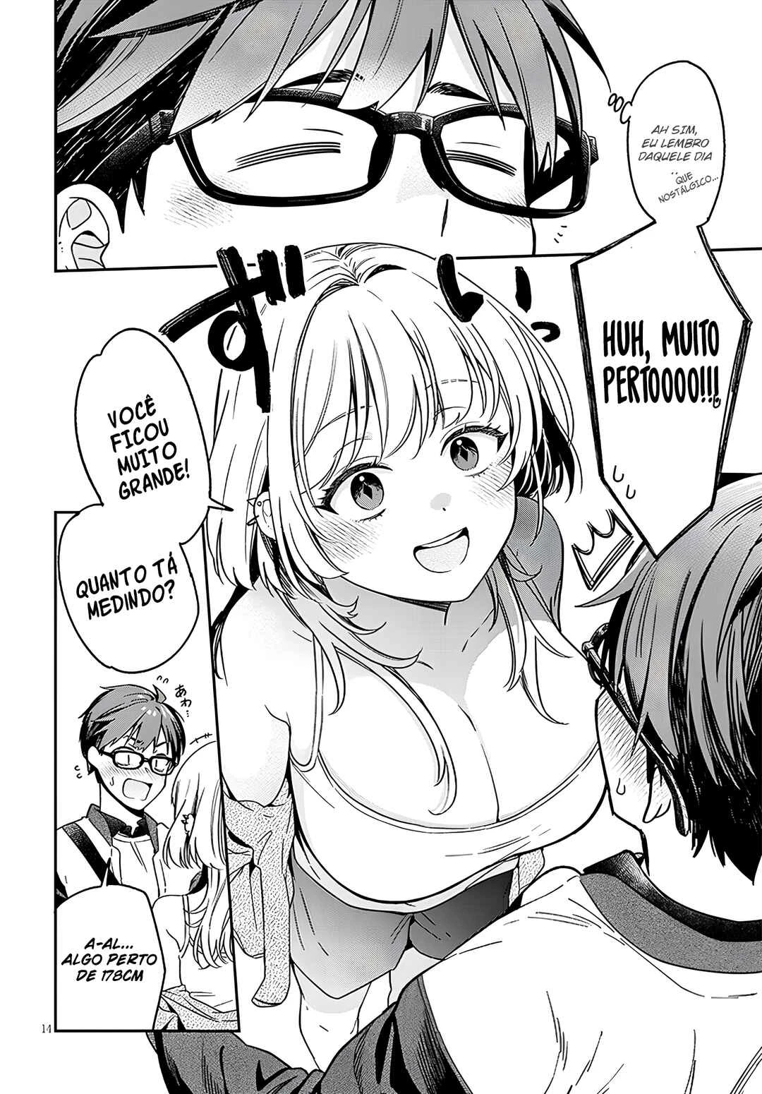 Kuse Tsuyo Kanojo wa Toko ni Izanau — Cap. 1, pág. 14