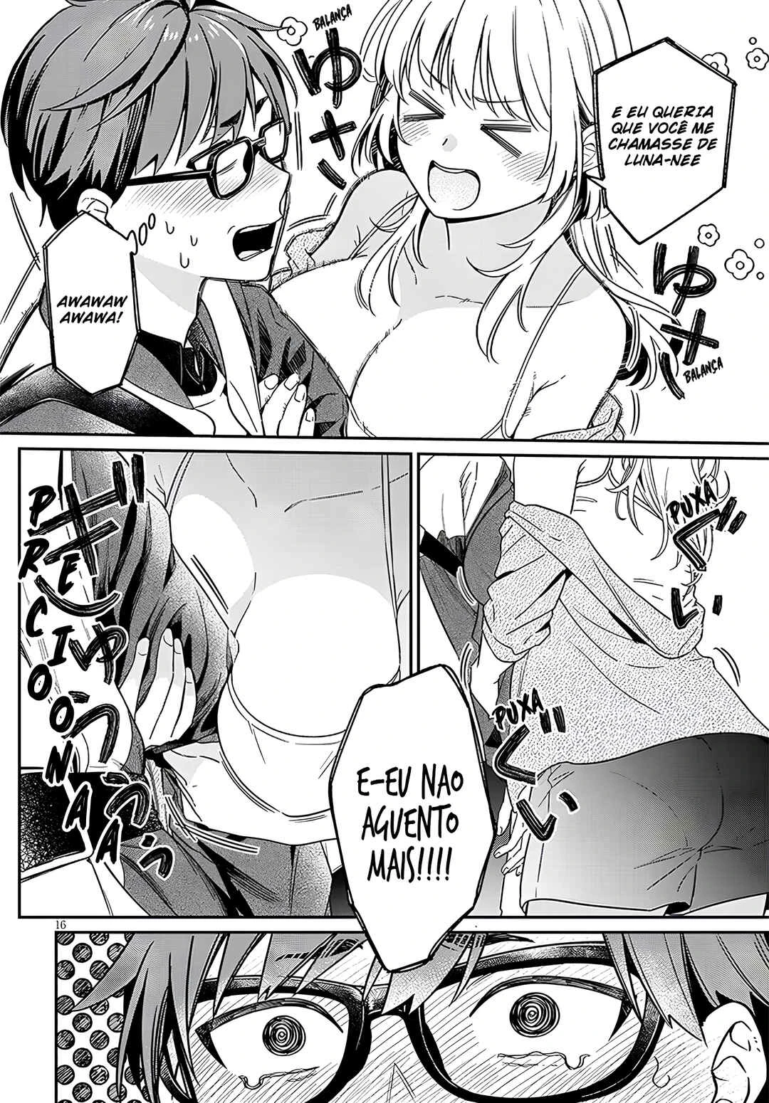 Kuse Tsuyo Kanojo wa Toko ni Izanau — Cap. 1, pág. 16
